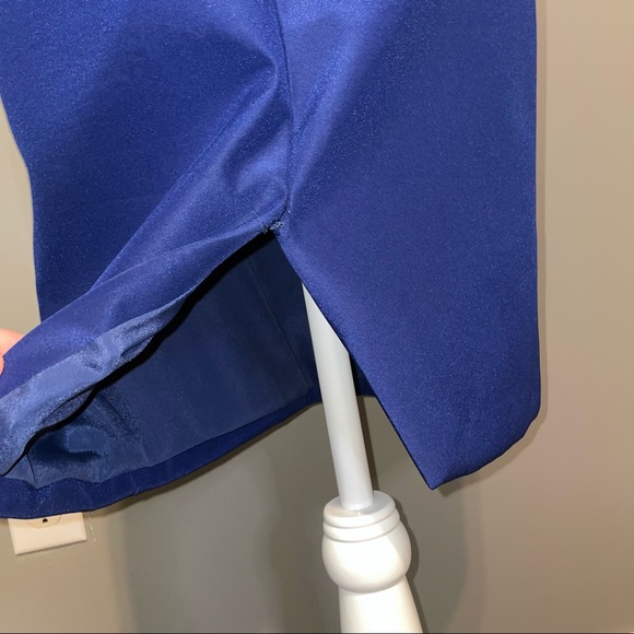 Finders Keepers Blue Cocktail Mini Dress - Picture 7 of 9